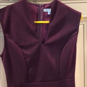 Plum She & Sky dress